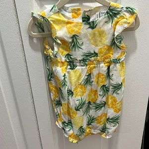 Janie and Jack Pineapple Outfit